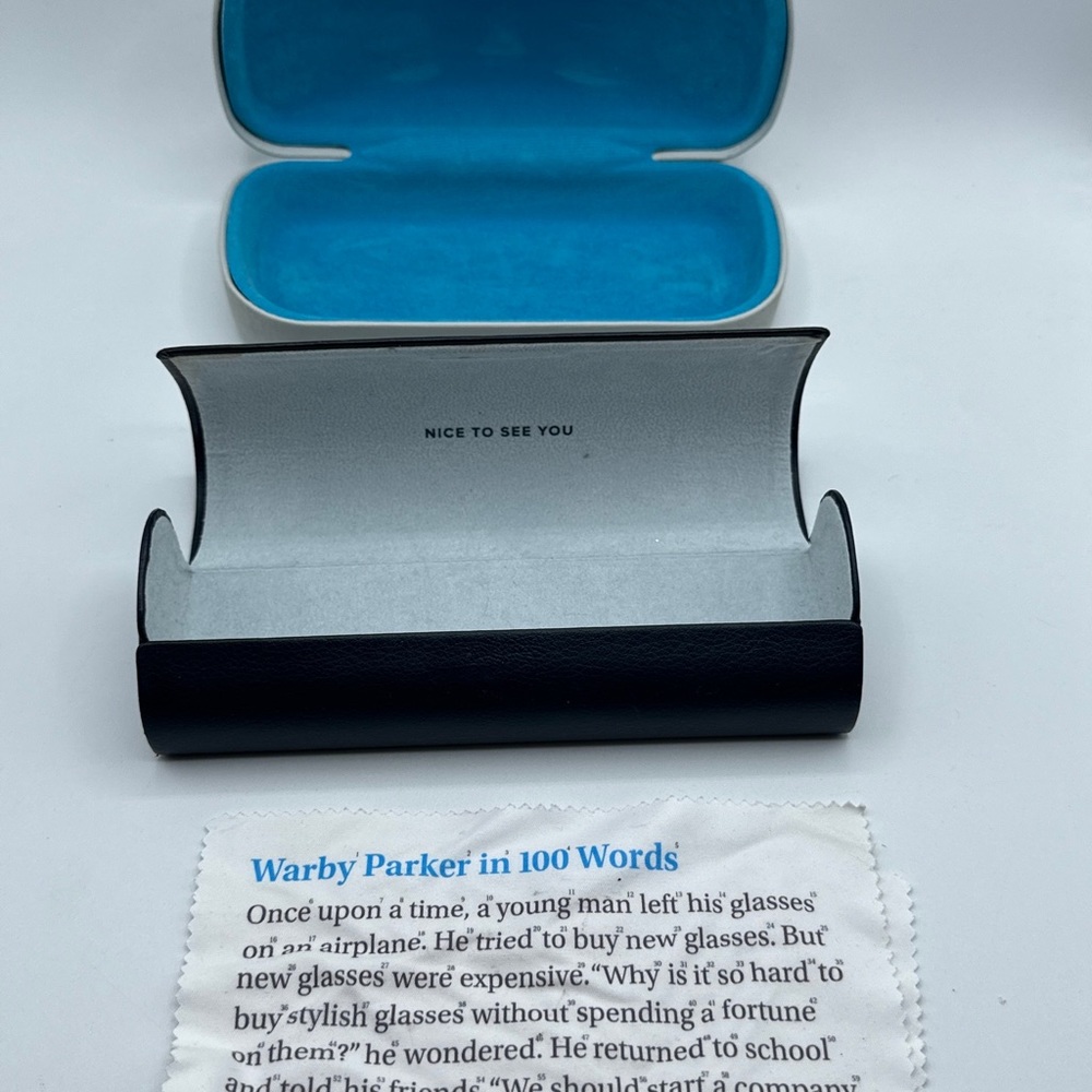 Warby parker sunglasses‎ case Set Of 2